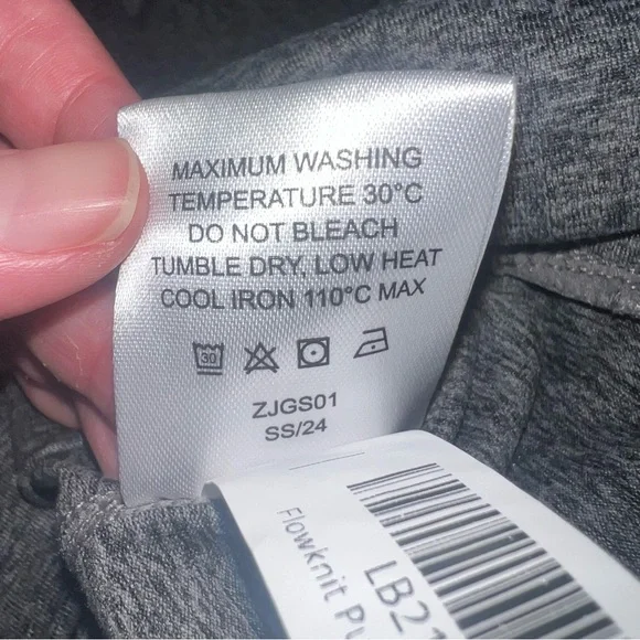 Quince Heather Grey Flowknit Pullover Hoodie Women’s Medium NWOT - Picture 8 of 10